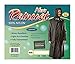 Fit Rite Men's Nylon lightweight Waterproof Raincoat - Zip in Hood,Large,Black