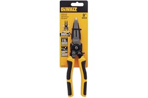 Dewalt DWHT70277 Compound Action Long Nose Pliers 4-1/2 Inch , Black
