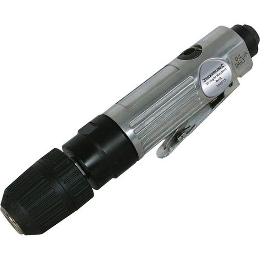 Silverline 868625 Air Drill Straight 10 mm