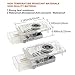 Door Lights Cadillac Compatible Logo Lights Car Door Lighting Entry Ghost Shadow Projector Laser Bright LEDs Emblem Welcome Lamp Easy installation for ATS SRX XTS Accessories Replacementthumb 4