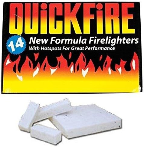 Fire Lighters Quickfire Firelighters Bulk Pack Hotspots Burners BBQ COAL LIGHTERS WOOD BURNERS