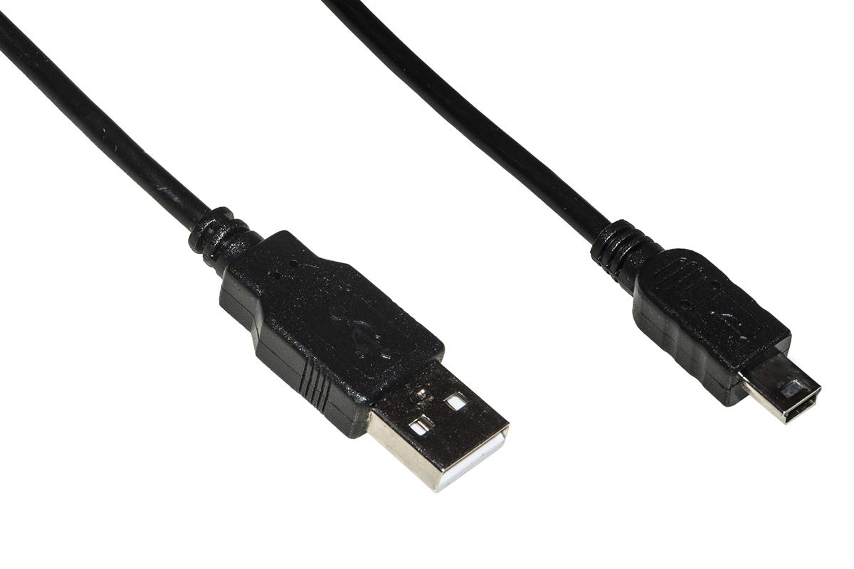 LINK USB 2.0 Mini B 5 Pin Cable for Charging Or Data Transmission Copper MT.1