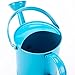 1.5 Letre Multi-color Metal Watering Can,Kids Children Garden Watering Bucket with Anti-rust Powder Coating Treatment and Beautiful Blue Color