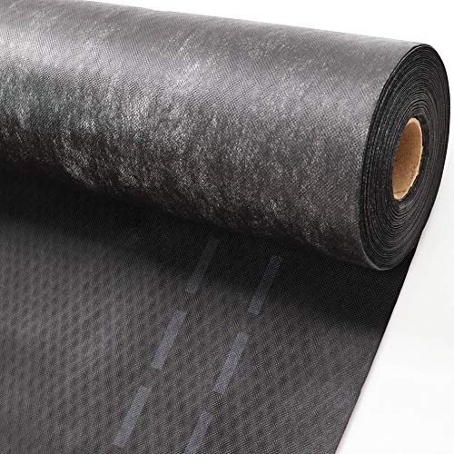 Hochwertige diffusionsoffene Unterspannbahn von Aquagart I 50m Schalungsbahn schwarz 130g/m² 1,5m breit SD-Wert: 0,02m I… – Bild 4