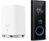 eufy Security S220 2K Video Doorbell Battery Powered w/ HomeBase 16GB Local