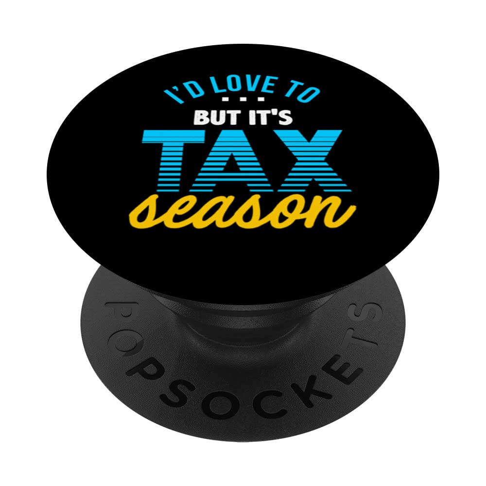 Tax Season Cute Accountant CPA Controller Bookkeeper Cute PopSockets Swappable PopGrip