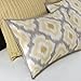 INK+IVY Ankara 200TC Duvet Cover Set, King, Yellow