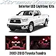 XtremeVision Toyota Tundra 2007-2013 (14 Pieces) Blue Premium Interior LED Kit Package + Installation Tool Tool