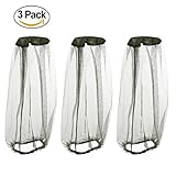 Mosquito Head Net By Autorch, Bug Net Insect Repellent Netting Cover Mask Face Protective Anti-mosquito Bee Bug Insect Fly Mask Hat Net For Outdoor Fishing Camping Garden Equipment(3 Pack)