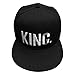 WEKA King And Queen Lovers Couples Sports Cap Adjustable Snapback Hat(#KING)