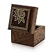 ShalinIndia Handmade Indian Wooden Box for Jewelry - Wood Trinket Box - Perfect for Rings, Earrings, Toe Rings & Cuff Links