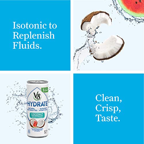 V8 +Hydrate Plant-Based Coconut Watermelon Beverage (24 8 ...