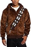 CosplaySky Star Wars Chewbacca Hoodie Jacket Furry I Am Chewie Sweatshirt Costume XX-Large
