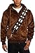 CosplaySky Star Wars Chewbacca Hoodie Jacket Furry I Am Chewie Sweatshirt Costume