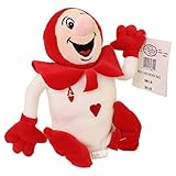 Disney Alice in Wonderland 7 Red Card Bean Bag Plush