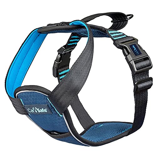 CarSafe Crash Tested Dog Safety Harness - Crash Tested to 32Kg/70lbs, Safely Se…