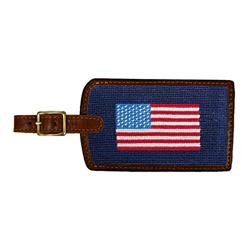 Smathers & Branson Luggage Tag American Flag/Dark Navy