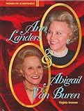 Front cover for the book Ann Landers and Abigail Van Buren by Virginia Aronson