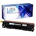 LxTek Compatible Toner Cartridge Replacement Combo Set for HP 410A (1 Black| 1 Cyan | 1 Magenta | 1 Yellow) for use in HP Color Laserjet M477fdw M477fnw Laserjet Pro M452dn M452dw M452nw Printer