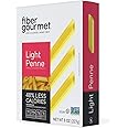 Fiber Gourmet Pasta - Light Penne Pasta - Low Net Carb, Fiber-Rich, Low Calorie, Healthy - Made in Italy, Kosher, Vegan, Non-GMO - 8 Oz