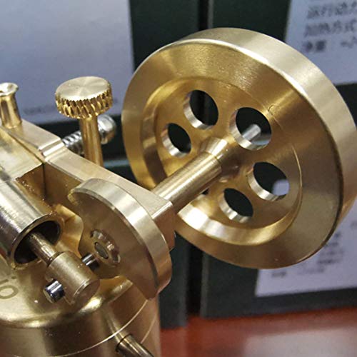 deguojilvxingshe Mini dreibeinige Swing Metal Dampfmaschine Modell Einzylinder Dampfmaschine mit Boiler, Science… – Bild 8