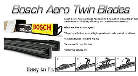Bosch Aero Aerotwin Flat Windscreen Wiper Blades Discovery Iv