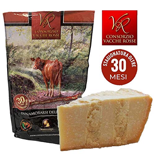 Consorzio Vacche Rosse - Parmigiano Reggiano 30 Monate Stravecchio - Halbrad - 17 kg – Bild 2