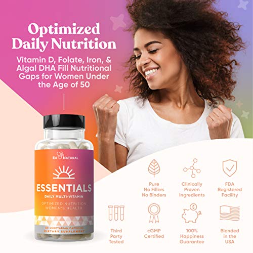 Essentials Multivitamin for Women 22 Optimized Vitamins for Immunity