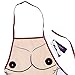 Anxihanee Sexy Kitchen Apron Muscle Naked Man Creative Gentleman Cooking Apron Funny Party Kitchen Gag Gift for Men Boyfriend