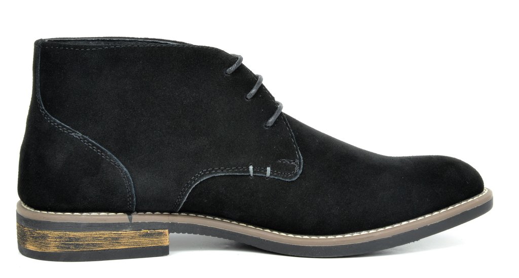 bruno marc men's suede leather chukka ankle boots