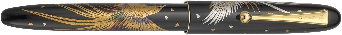 Pilot Namiki Nippon Art Collection Fountain Pen, Golden Pheasant Design, Fine Nib (60407)
