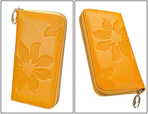 Amazon 無印優品 レディース 長財布 大容量 小銭入れ カード8枚収納 高級ウォレット ラウンドファスナー 本革 無印優品 財布