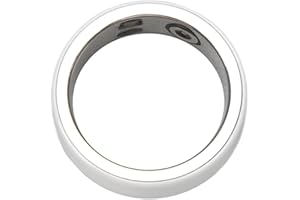 banapoy Health Tracker Smart Ring, Sleep Monitor Ring with Bluetooth, Track Heart Rate, Sleep Tracking, Body Temperature, Pedometer, Blood Oxygen, Fitness Tracker Smart Ring for Women, Men