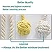 4 Pack Curtain Tiebacks,Handmade Natural Cotton Rope Drapery Tie Bakes,Decorative Holdbacks Holders for Window Sheer and Blackout Panels,Beige