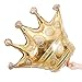 6PCS Crown Balloons Foil Helium Mylar Balloons for Birthday Wedding Halloween Christmas Party Decoration - Golden
