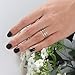 Mother's Day Silver plated Triple Bands Hollow Adjustable Ring Size: 6 -8