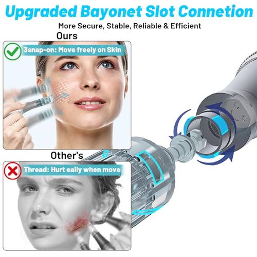Dr. Pen M8 Professional Cordless Microneedling Pen with 25 Replacement Cartridges, 6 Speeds and LED Display, Dermapen for Hair Growth, Face, Body and Skin Care