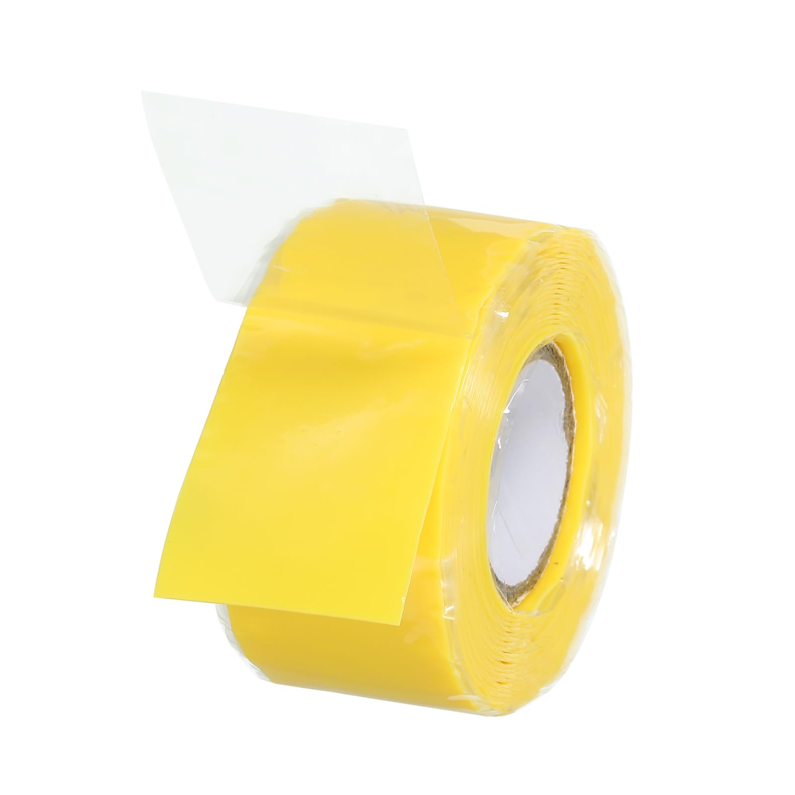 PATIKIL Grip Tape for Handles 1" x10ft, 1 Roll Self-Fusing Silicone Tape for Bike Handles Pull Up Bars Gym Equipment Plumb/Hose/Pipe Leaks Emergency, Yellow