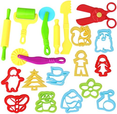 Inxens Playdough Molds and Cutters Play 