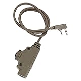 HEARFALCOM U94 PTT Tactical Headset Adapter V2 PTT