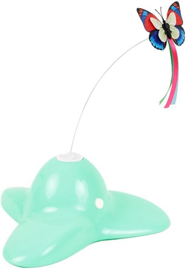 interactive butterfly cat toy