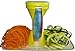 Spiral Vegetable Slicer - Spiralizer Spiral Cutter- Free Low Carb Recipe Ebook - Bonus Cleaning Brush