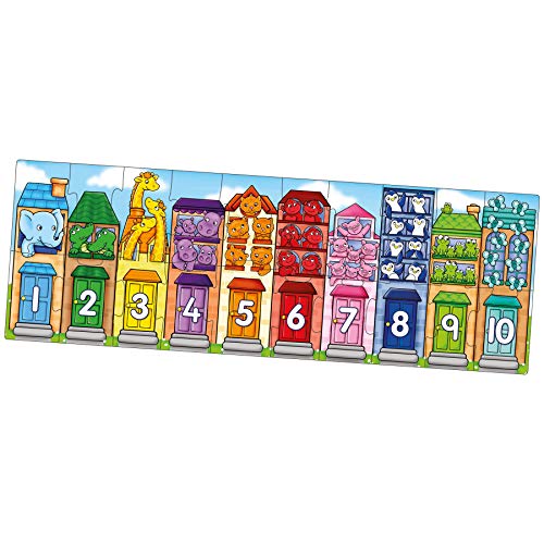 Orchard Toys Number Street Jigsaw Puzzle, 20-Piece 1-20 Educational Puzzle, Perfect for Kids Age 2-5, Educational Toy – Bild 3