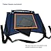 Kids Travel Tray with customizable Drawing Surface Universal Fit for Booster/Car Seat, Stroller, Pushchair/Highchair - Perfect Play & Learn Activity Snack Tray and Organizer for on the go travel