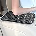 GAMPRO Luxury PU Soft Leather Car Center Console Cushion(30×20×2cm) Vehicle Seat Cushions Armrest Pillow Pad for Car Motor Auto Vehicle, Raises Your Center Console.(Black)