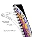 MoKo Cover Compatible for iPhone Xs Max Case, Crystal Clear Reinforced Corners TPU Bumper and Transparent Hybrid Rugged Anti-Scratch Hard Panel Fit with Apple iPhone Xs Max 6.5