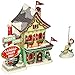 Department 56 North Pole Village Series Welcoming Christmas Candle-Light Inn Lit Building and Accessory, 7.01