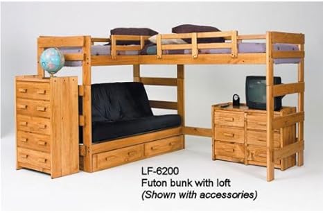 woodcrest heartland futon bunk bed