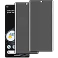 BWEDXEZ 2 Pack Privacy Tempered Glass Suit for Google Pixel 7 Pro Anti-Spy Screen Protector Anti-Peeping Film Anti-scratch 9H Hardness 6.7 inch