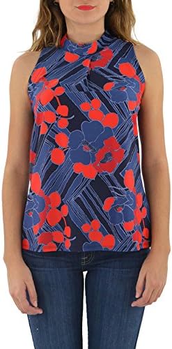 Jude Connally Macy Top in Mod Floral Midnight (Small, Mod Floral Midnight)